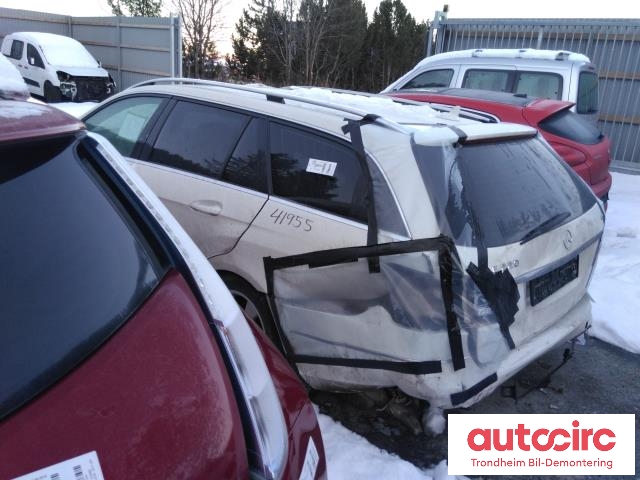Mercedes E-Klasse 2009-2013 (Fase 1) (W212) (W212), Motorkode: 651924, Girkassekode: 72264608179350
