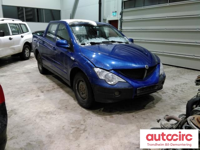 SsangYong Actyon 2007-2013 , Motorkode: D20D-051, Girkassekode: 