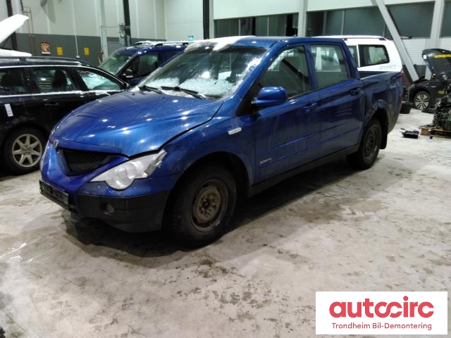SsangYong Actyon 2007-2013 , Motorkode: D20D-051, Girkassekode: 