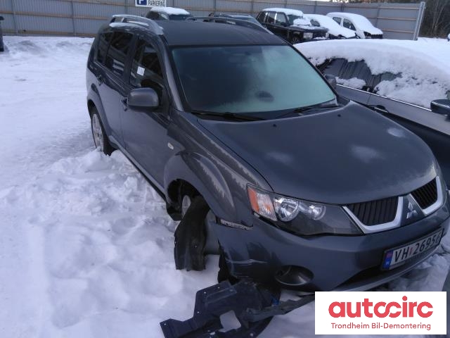 Mitsubishi Outlander 2007-2010 (Type II, Fase 1) , Motorkode: BSY, Girkassekode: W6MBA-1-ACZC 2500A092