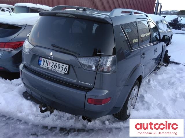Mitsubishi Outlander 2007-2010 (Type II, Fase 1) , Motorkode: BSY, Girkassekode: W6MBA-1-ACZC 2500A092