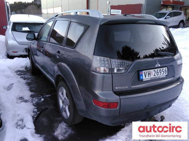 Mitsubishi Outlander 2007-2010 (Type II, Fase 1) , Motorkode: BSY, Girkassekode: W6MBA-1-ACZC 2500A092