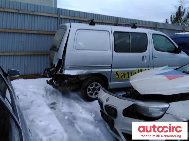 Toyota Hiace 2007-2012 (Fase 3) , Motorkode: 2KD-FTV, Girkassekode: BAKHJULSDRIFT