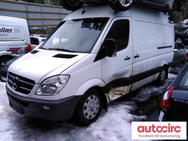 Mercedes Sprinter 2006-2013 (Fase 1) (906) (906), Motorkode: OM651.957, Girkassekode: 