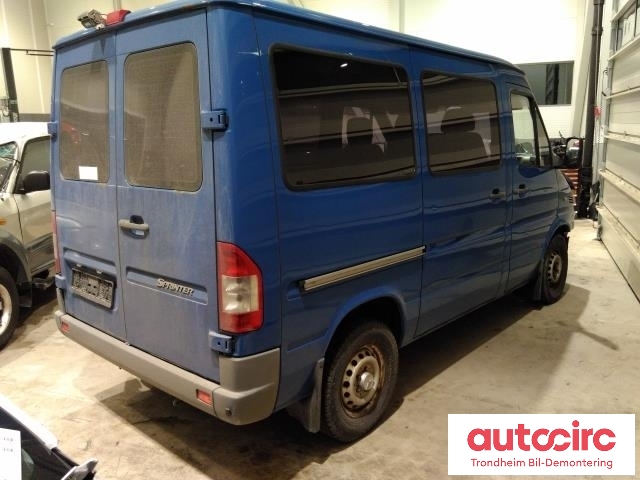 Mercedes Sprinter 1995-2006 (903) (903), Motorkode: OM612.981, Girkassekode: