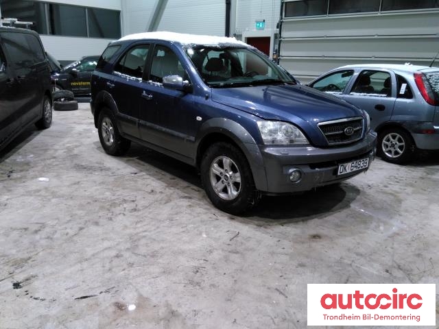 Kia Sorento 2003-2009 Type I , Motorkode: D4CB, Girkassekode: FYW 136627