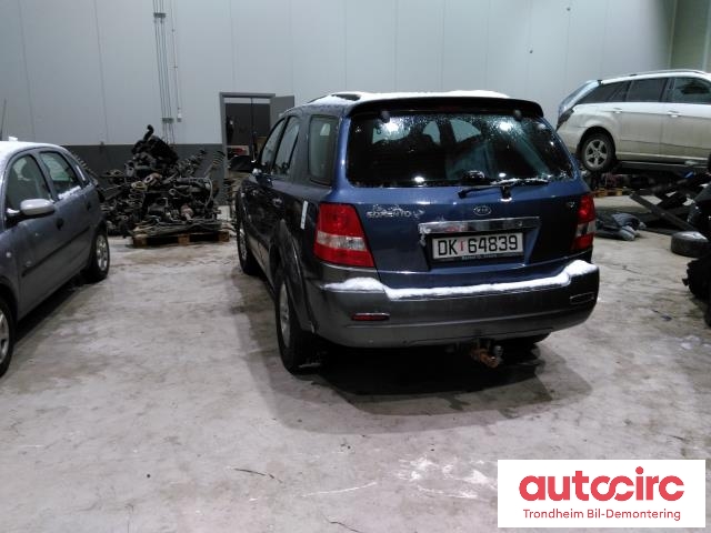 Kia Sorento 2003-2009 Type I , Motorkode: D4CB, Girkassekode: FYW 136627