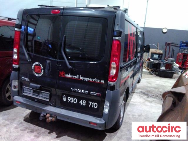 Opel Vivaro A 2006-2014 , Motorkode: M9R-780, Girkassekode: 