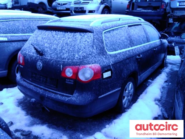 VW Passat 2005-2010 (B6) (B6), Motorkode: BKP, Girkassekode: 