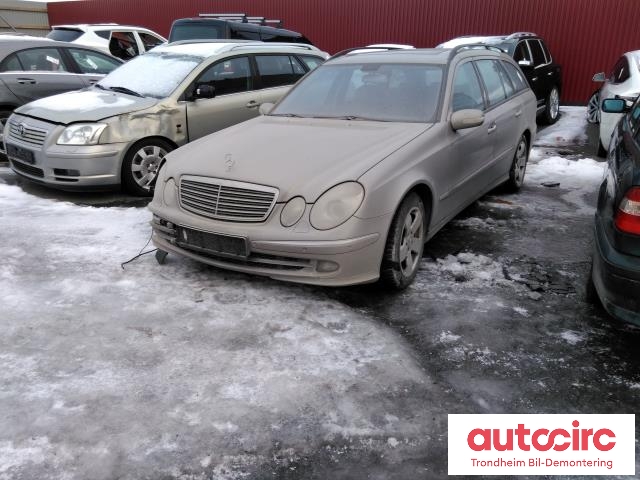 Mercedes E-Klasse 2002-2006 (Fase 1) (W211) (W211), Motorkode: OM642920, Girkassekode: