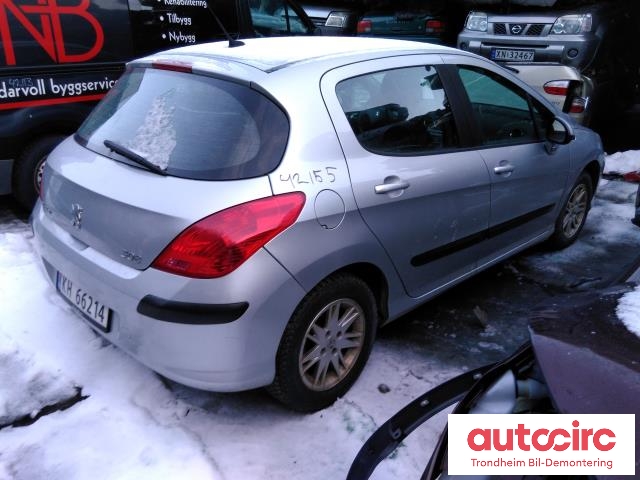 Peugeot 308 2007-2011 (Type I, Fase 1) , Motorkode: 9HV (DV6TED4)| 9HX (DV6ATED4), Girkassekode: 