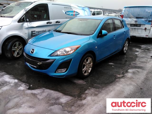 Mazda 3 2009-2013 (Type II) , Motorkode: Y6, Girkassekode: 