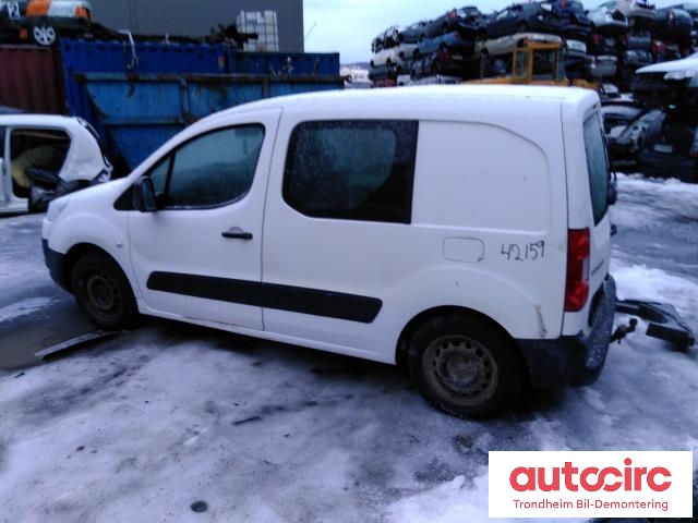 Peugeot Partner 2008-2015 (Type II, Fase 1) , Motorkode: 9HX, Girkassekode: 