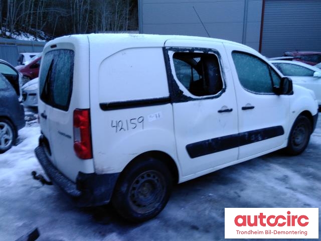Peugeot Partner 2008-2015 (Type II, Fase 1) , Motorkode: 9HX, Girkassekode: 