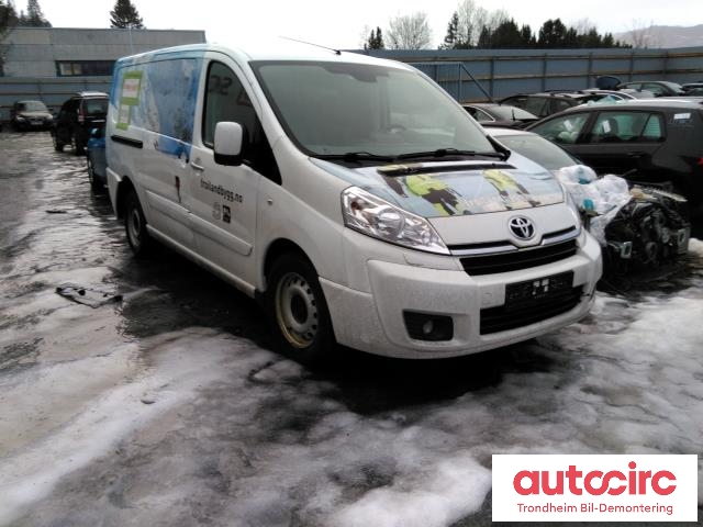 Toyota Proace 2013-2016 (Type I) , Motorkode: 4WZ-FTV, Girkassekode: 