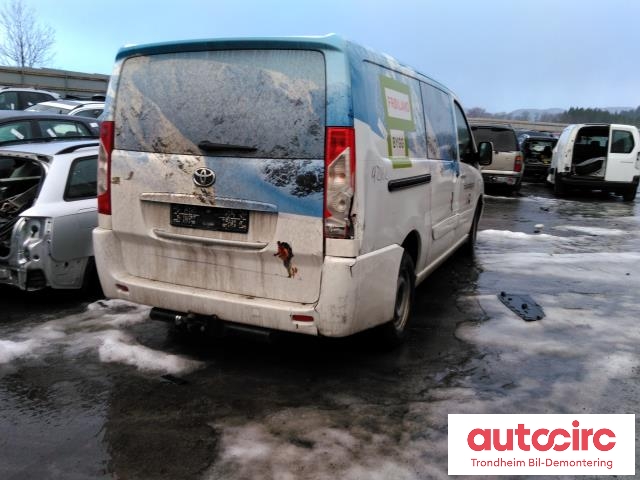 Toyota Proace 2013-2016 (Type I) , Motorkode: 4WZ-FTV, Girkassekode: 