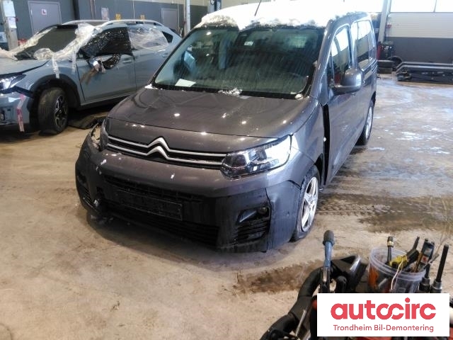 Citroën Berlingo 2019-->> (Type III) , Motorkode: YHY, Girkassekode: 