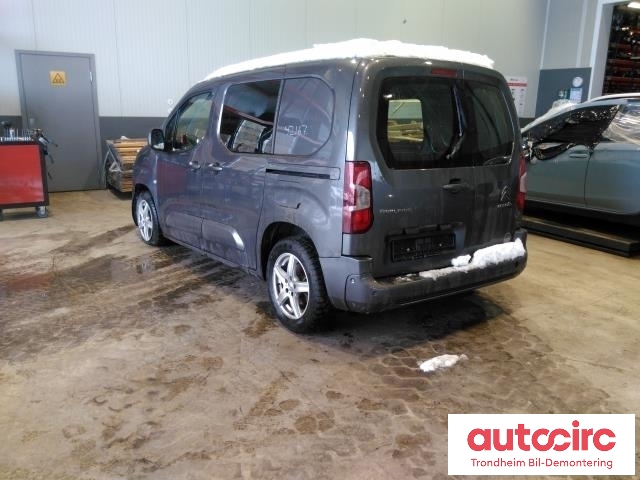 Citroën Berlingo 2019-->> (Type III) , Motorkode: YHY, Girkassekode: 