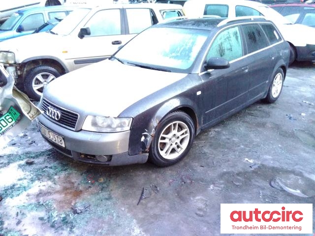 Audi A4 2001-2004 (Type II) (B6) (B6), Motorkode: AVF, Girkassekode: 