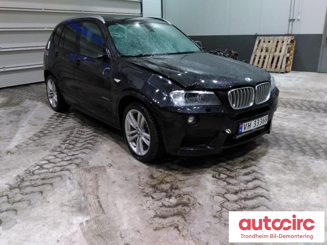 BMW X3 2010-2017 (F25) (F25), Motorkode: N47D20C, Girkassekode: GA8HP45X