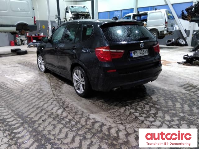 BMW X3 2010-2017 (F25) (F25), Motorkode: N47D20C, Girkassekode: GA8HP45X