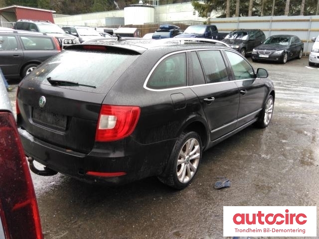Škoda Superb 2008-2015 (Type II) , Motorkode: CFFB, Girkassekode: NJD