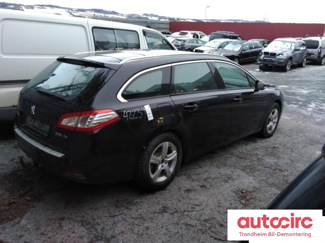 Peugeot 508 2011-2014 (Type I, Fase 1) , Motorkode: 9HR, Girkassekode: W2F 2 22A 47A