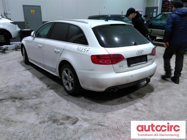 Audi A4 2007-2014 (Type IV) (B8) (B8), Motorkode: CAGA, Girkassekode: JJG