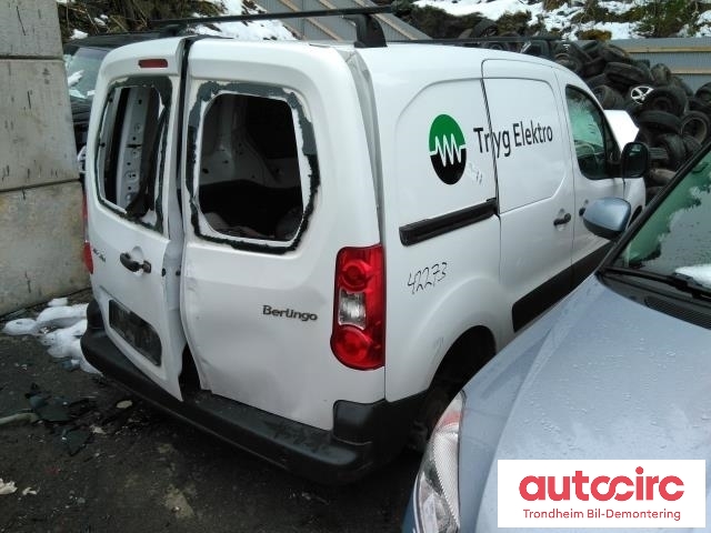 Citroën Berlingo 2008-2015 (Type II, Fase 1) , Motorkode: 9HT, Girkassekode: 