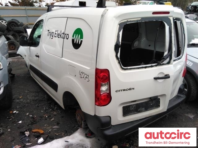 Citroën Berlingo 2008-2015 (Type II, Fase 1) , Motorkode: 9HT, Girkassekode: 