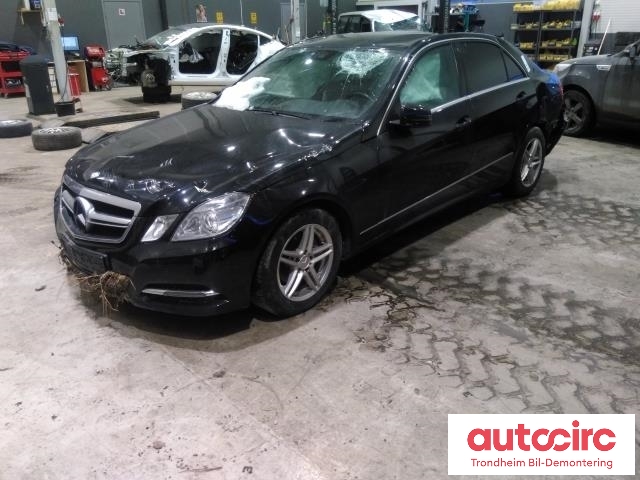 Mercedes E-Klasse 2009-2013 (Fase 1) (W212) (W212), Motorkode: 651924, Girkassekode: 72290804636087