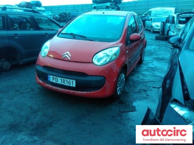 Citroën C1 2006-2014 (Type I) , Motorkode: 1KR-FE, Girkassekode: 