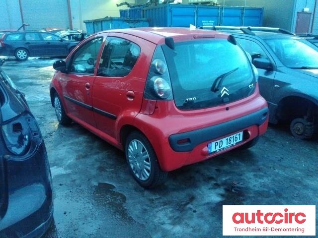 Citroën C1 2006-2014 (Type I) , Motorkode: 1KR-FE, Girkassekode: 