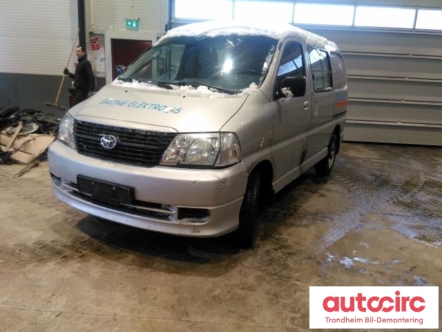Toyota Hiace 2007-2012 (Fase 3) , Motorkode: 2KD-FTV, Girkassekode: 