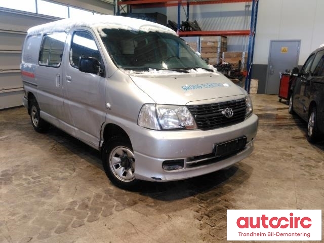 Toyota Hiace 2007-2012 (Fase 3) , Motorkode: 2KD-FTV, Girkassekode: 