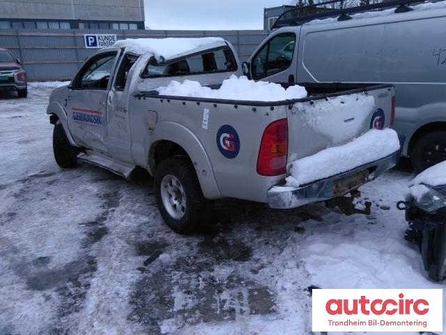 Toyota Hilux 2006-2011 , Motorkode: 2KD-FTV, Girkassekode: 