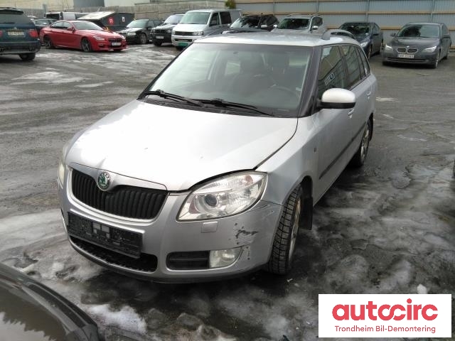 Škoda Fabia 2007-2010 (Type II, Fase 1) , Motorkode: BMS, Girkassekode: JDE