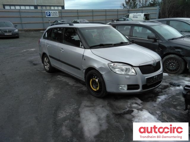 Škoda Fabia 2007-2010 (Type II, Fase 1) , Motorkode: BMS, Girkassekode: JDE