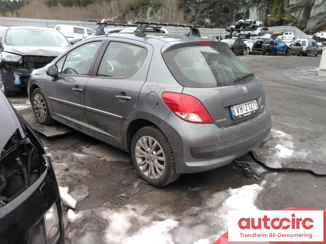 Peugeot 207 2006-2012 , Motorkode: 9HV, Girkassekode: 