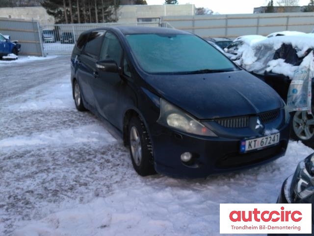 Mitsubishi Grandis 2004-2009 , Motorkode: 4G69, Girkassekode: