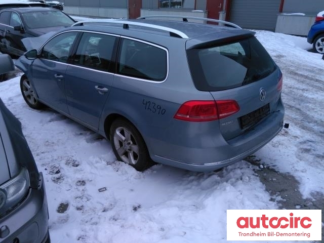 VW Passat 2011-2015 (B7) (B7), Motorkode: CAYC, Girkassekode: MYP