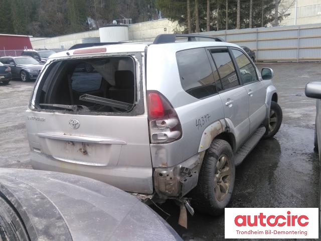 Toyota Land Cruiser 120 2002-2009 , Motorkode: 1KD-FTV, Girkassekode: 