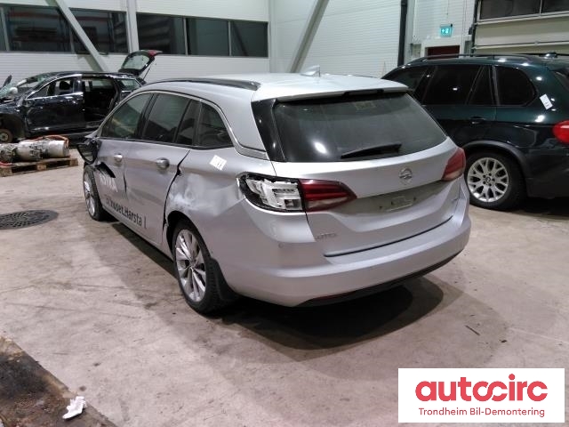 Opel Astra K 2015-->> , Motorkode: B16DTH, Girkassekode: MNP