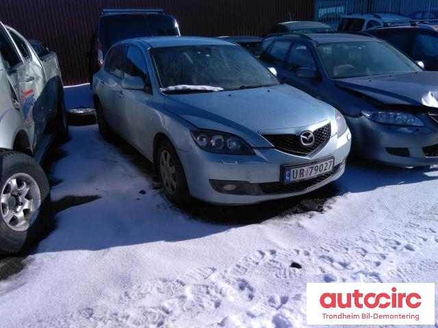 Mazda 3 2006-2009 (Type I, Fase 2) , Motorkode: Y6, Girkassekode: