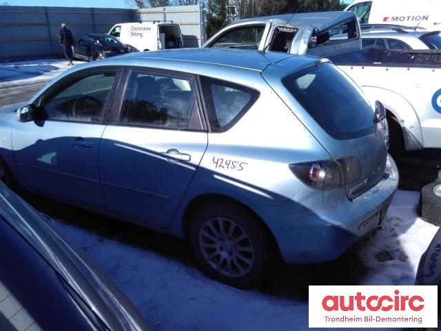 Mazda 3 2006-2009 (Type I, Fase 2) , Motorkode: Y6, Girkassekode: