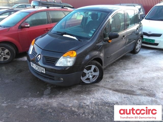 Renault Modus 2006-2008 , Motorkode: K4J G7, Girkassekode: 