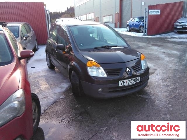 Renault Modus 2006-2008 , Motorkode: K4J G7, Girkassekode: 