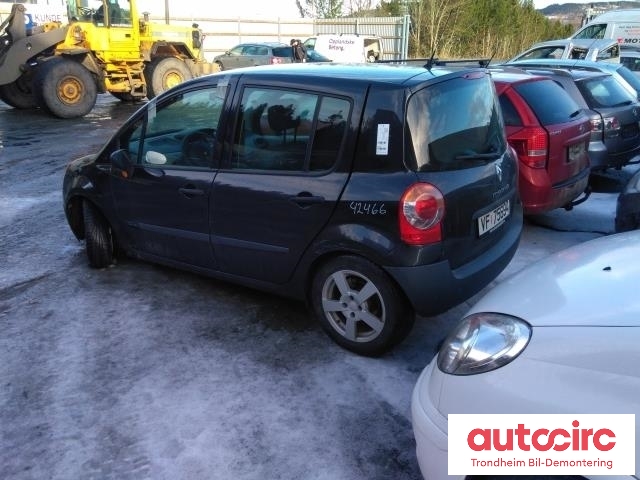 Renault Modus 2006-2008 , Motorkode: K4J G7, Girkassekode: 