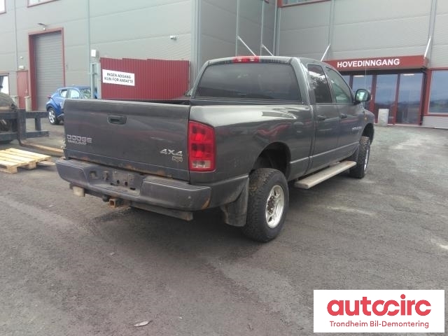 Dodge Ram 2003-2008 (Type III) , Motorkode: C, Girkassekode: