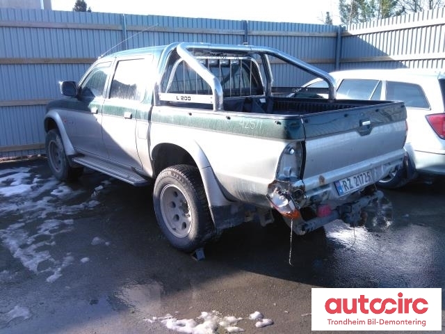 Mitsubishi L200 1996-2006 (Type III) , Motorkode: 4D56, Girkassekode: ME580809